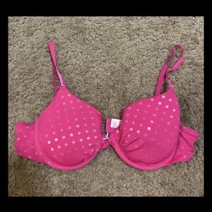 Mix&Co. Pink polka dots bra 38C